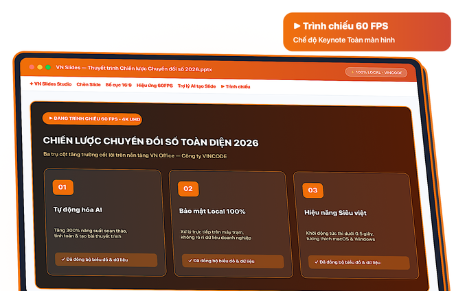 VN Slides — Trình chiếu 60 FPS
